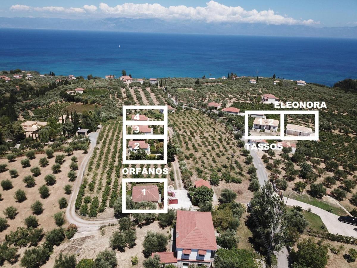 Вилла Orfanos 3 Armenoi  Экстерьер фото